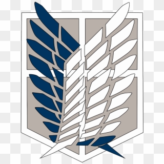 Logo Attack On Titan Png - Attack On Titan Scout Logo, Transparent Png