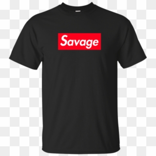 Savage Supreme Logo Box Shirt, Hoodie, Tank - T-shirt, HD Png Download