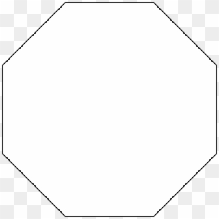 Octagon Shape Png - Octagon Outline, Transparent Png