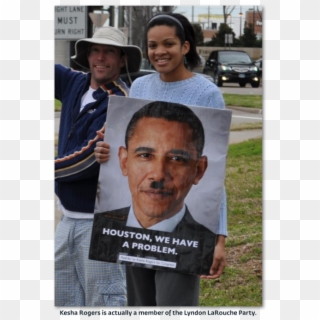She's Been Campaigning Around The State Demanding President - Texas Racist, HD Png Download