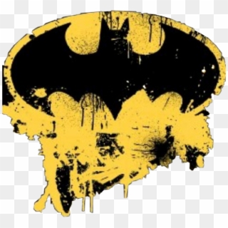 Batman Symbol Dc Hero Comic Sticker Paint Freetoedit - Batman Symbol Spray Paint, HD Png Download