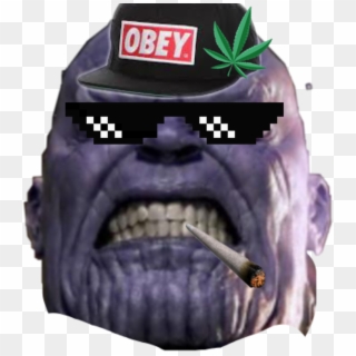 Mlg Sticker - Thanos, HD Png Download