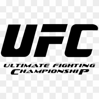 Image Black And White Library In Wikipedia - Ultimate Fighting Championship Logo, HD Png Download
