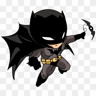Mini Batman Clipart Image Png Intended For Batman Clipart - Batman Chibi, Transparent Png
