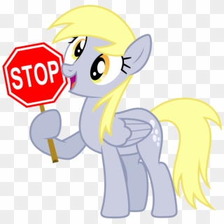 Stop Derpy Hooves Pony Rainbow Dash Applejack Yellow - Jack Black Octagon Dance, HD Png Download