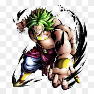 Legendary Super Saiyan Broly - Dragon Ball Legends Sparking Legendary Super Saiyan, HD Png Download