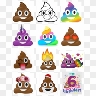Find The Poop Scavenger Hunt - Pile Of Poo Emoji, HD Png Download