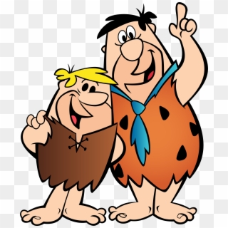 Fred Flintstone And Barney Rubble Png Clip Art Image - Fred Flintstone And Barney, Transparent Png