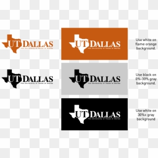 Correct Colors For The Ut Dallas Logo - Utdallas Logo, HD Png Download