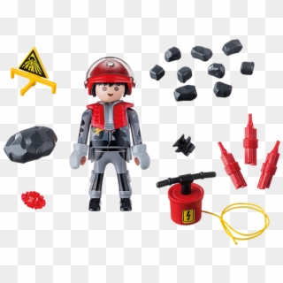 9092 Rock Blaster With Rubble - Playmobil 9092, HD Png Download