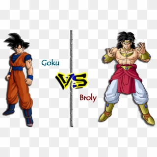 Goku Vs Broly This Battle Is Over - Broly Before Transformation, HD Png Download