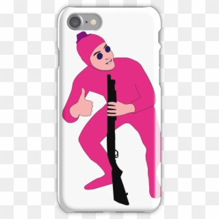 Filthy Frank Pink Guy Iphone 7 Snap Case - Filthy Frank Wallpaper Iphone, HD Png Download