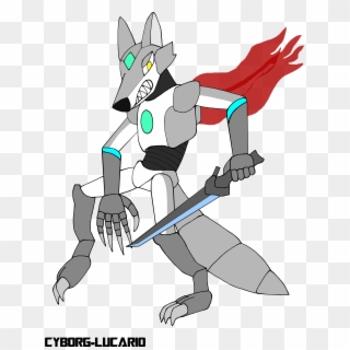 [at] Robo Werewolf - Cartoon, HD Png Download