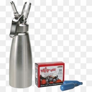 1/2 Liter Stainless Steel Whipped Cream Dispenser W/, HD Png Download