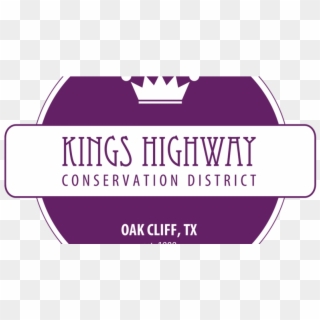 Kings Hwy Logo Circle Purple - Kings Highway Conservation District, HD Png Download