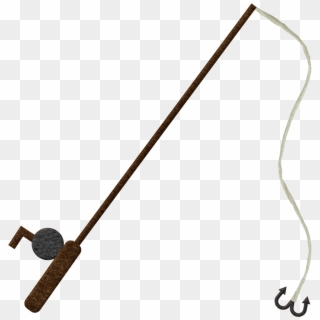 Fish Hook Png - Fishing Rod And Reel Clip Art, Transparent Png