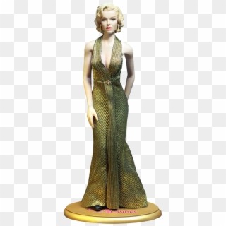 Marilyn Monroe As “lorelei Lee” Action Figure - Gentlemen Prefer Blondes Green Dress, HD Png Download