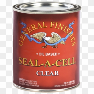 General Finishes Clear Oil Based Seal A Cell, Quart, HD Png Download