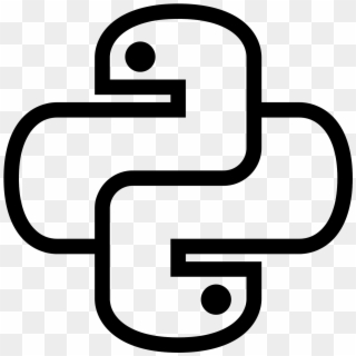 Python Vector Head - White Python Logo Png, Transparent Png