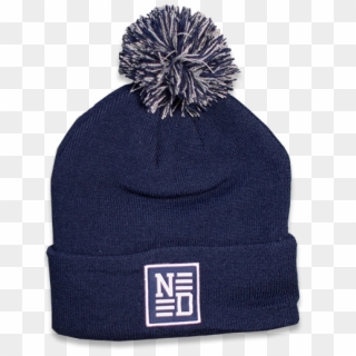Patch Pom Beanie - Beanie, HD Png Download