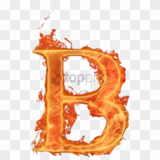Free Png Letter B Fire Logo Png Image With Transparent - Letter B Fire Png, Png Download