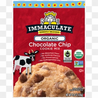 Immaculate Baking Organic Chocolate Chip Cookie Mix, - Whole Foods Chocolate Chip Cookie Mix, HD Png Download