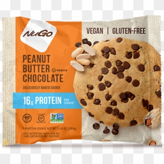 Peanut Butter Chocolate - Nugo Cookies, HD Png Download