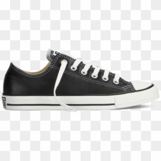 Converse Chuck Taylor All Star Leather - All Stars Grijs, HD Png Download