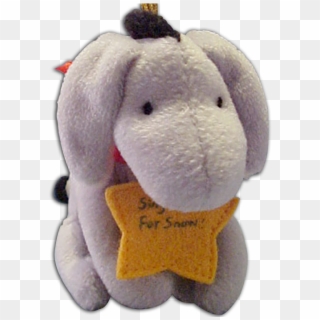 Classic Eeyore Christmas Ornament Gund - Stuffed Toy, HD Png Download