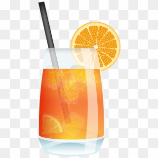 Orange Juice Fizzy Drinks Harvey Wallbanger Sea Breeze - Cartoon Picture Of A Juice, HD Png Download
