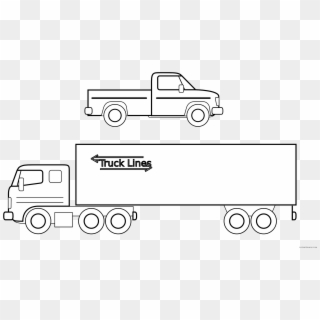 Png Royalty Free Library Clipartblack Com Transportation - Pickup Truck, Transparent Png