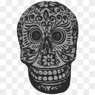 This Free Icons Png Design Of Tatoo Skull - Mexican Skull Art, Transparent Png
