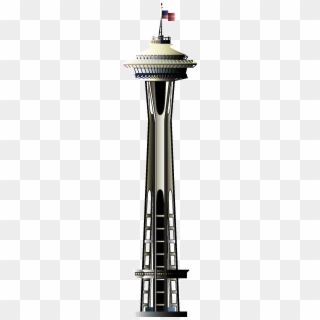 434 X 1832 6 - Space Needle Png Free, Transparent Png