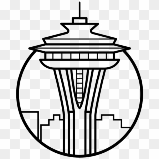 Seattle Space Needle Icon, HD Png Download