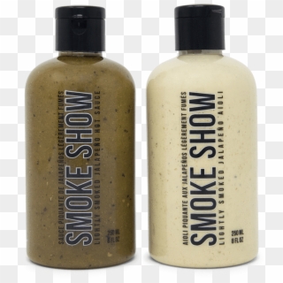 Smoke Show Is A Jalapeño-based Hot Sauce That Is Equal - Glass Bottle, HD Png Download