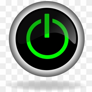 Button Power On - Icon Power Png, Transparent Png