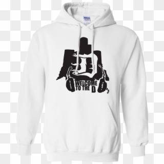 Welcome To The D Headphones Black Hoodie - Youth Usa Wrestling Sweatshirt, HD Png Download
