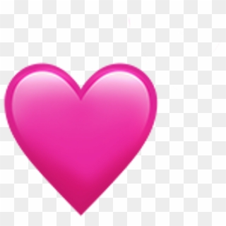 Iphone Pink Heart Emoji, HD Png Download