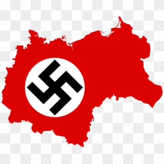 2000 X 1628 5 0 - Nazi Germany Flag Map, HD Png Download