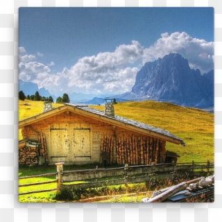Agriculture Barn Blue Sky Clouds - Sunny Day, HD Png Download