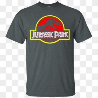 Jurassic Park Original Movie Logo T Rex Dinosaur Licensed - Jurassic Park, HD Png Download