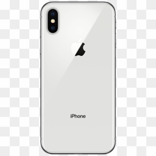 Iphone X Back Silver, HD Png Download
