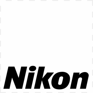 Nikon Logo Black And White, HD Png Download