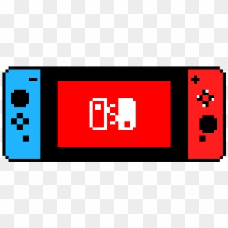 Nintendo Switch Logo Png - Pixel Nintendo Switch, Transparent Png