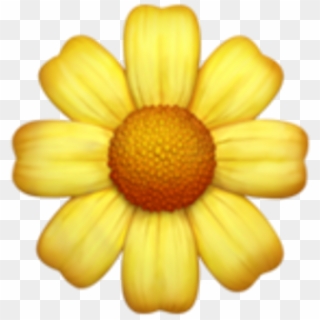 Iphone Emoji Flowers Daisy - Iphone Flower Emoji Png, Transparent Png