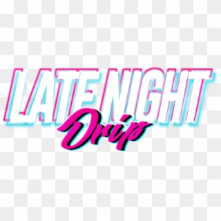 Late Night Drip - Electric Blue, HD Png Download