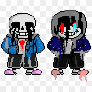 Undertale Ink Sans Pixel, HD Png Download , Transparent Png Image - PNGitem