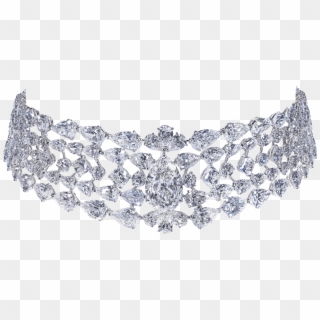 A Majestic Diamond Choker - Diamond Choker Necklace Png, Transparent Png