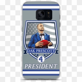Dak Prescott 4 President Samsung Phone Case - Smartphone, HD Png Download