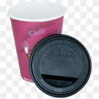 Solo® Single Sided Poly Paper Hot Cups - Coffee Cup, HD Png Download